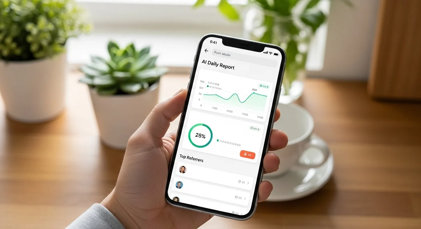 매일 아침, AI가 보고하는 어제의 성과