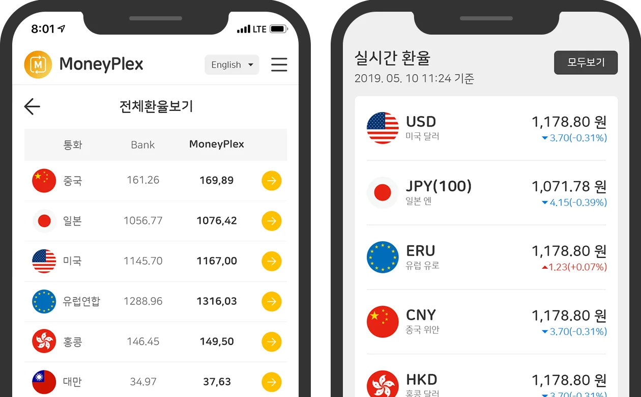 홈페이지제작-Money Flex 외화를 환전하는 가장 좋은 방법